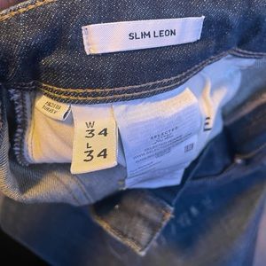 Mens Slim Leon Denim Jeans